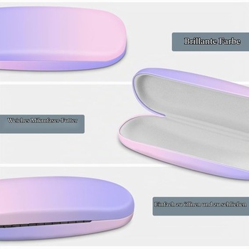 Pouzdro na brýle FINTIE Hardcase pro ženy i muže, velikost S, fantasy ombre