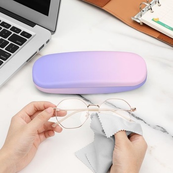 Pouzdro na brýle FINTIE Hardcase pro ženy i muže, velikost S, fantasy ombre
