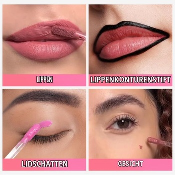 Matný tekutý rúž Oulac, telový broskyňový rúž, dlhotrvajúci s efektom Kiss-Proof, intenzívny