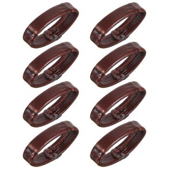 Náhradné kožené pútka Mabor z 8 kusov pre 20mm remienky na…