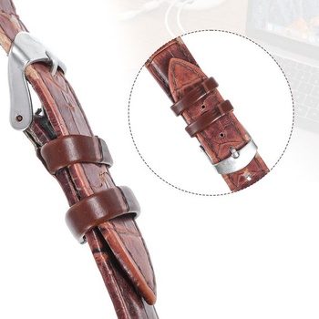 Náhradné kožené pútka Mabor z 8 kusov pre 20mm remienky na hodinky, robustné náhradné pútka,