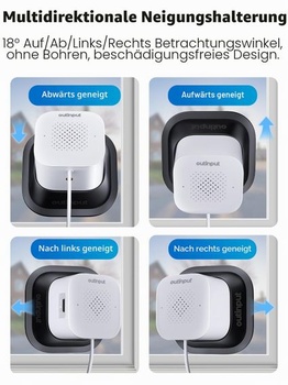Držiak kamery na okno Outinput