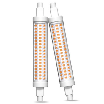 R7S LED 118mm 10W, stmievateľná teplá biela 2200K bez modrého svetla R7s J118 LED žiarovka pre stojacie