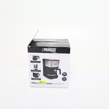 Kávovar s filtrom Princess Compact 8