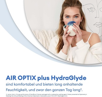 Kontaktné šošovky Air Optix HydraGlyde, -5,25