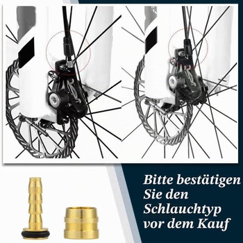 10 sád olív a vložných kolíkov pre hydraulické brzdové hadice, olív a vložiek do zaslepovacích