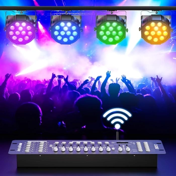 Bezdrátový vysílač Glowingstage s dotykovou obrazovkou