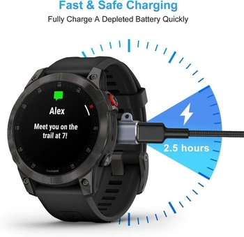 Adaptér na nabíjení hodinek (2 ks), nabíjecí adaptér Seminer USB-C Type-C (samice-samec) s