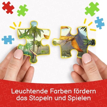 Trefl - Puzzle od 35 do 70 dielikov, 4 v 1: Rozprávky Disney, vek 4+