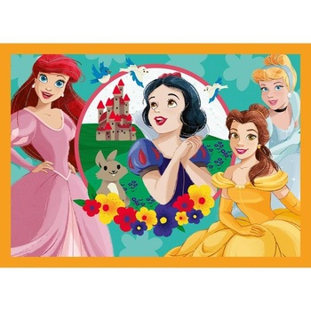 Trefl - Puzzle od 35 do 70 dílků, 4 v 1: Pohádky Disney, věk 4+