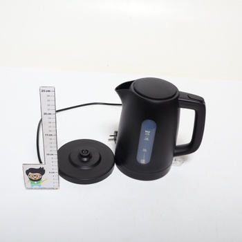 Rýchlovarná kanvica Amazon Basics čierna 1,7l