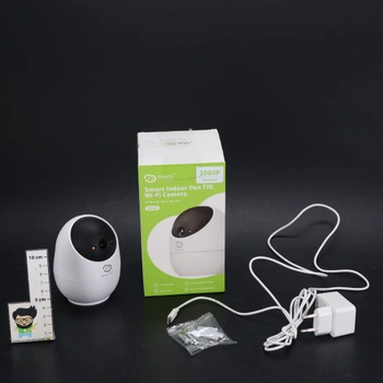 Vnitřní bezpečnostní kamera Beans View, barevné noční vidění, 360° 1080p Wi-Fi kamera pro domácí