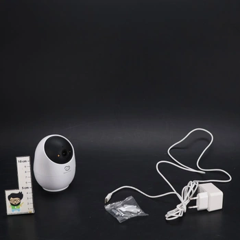 Vnitřní bezpečnostní kamera Beans View, barevné noční vidění, 360° 1080p Wi-Fi kamera pro domácí