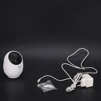 Vnitřní bezpečnostní kamera Beans View, barevné noční vidění, 360° 1080p Wi-Fi kamera pro domácí