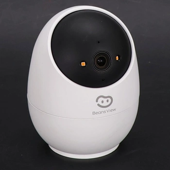 Vnitřní bezpečnostní kamera Beans View, barevné noční vidění, 360° 1080p Wi-Fi kamera pro domácí