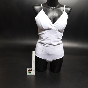 Dámské bílé stahovací body Feel Sexy vel. L