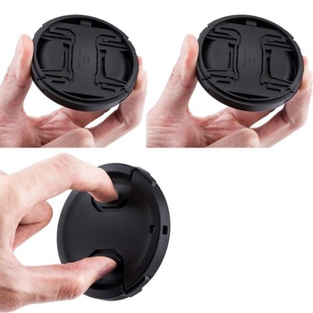 2 x 52mm krytky objektivů s úchytem pro 52mm objektivy o průměru 52 mm