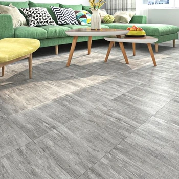 PVC podlaha Livelynine, imitácia dlaždice, šedá vinylová podlaha, samolepiaca, PVC dlaždice s imitáciou