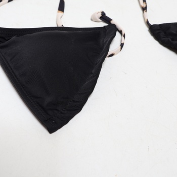 Dámske dvojdielne bikiny GORGLITTER, trojuholníkový top s halterneck a tangá, plavky, dvojdielne