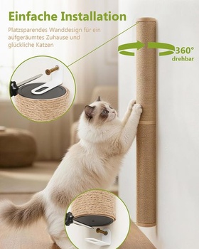 Škrabadlo pre mačky KwiMeow, 86 cm