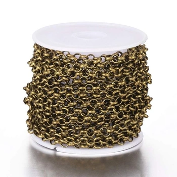 Beadthoven 4m okrúhle retiazky Belcher s priemerom 4 mm…