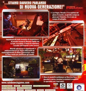 Xbox 360 - Tom Clancy's Rainbow Six Vegas - [PAL ITA - VIACJAZYČNÉ]