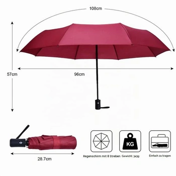 Dáždnik skladací Vicloon priemer 96 cm
