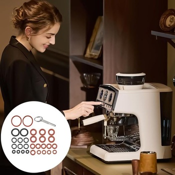 31dielna sada tesniacich krúžkov s oválnym kľúčom pre plne automatické kávovary