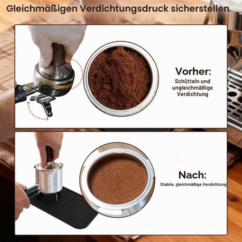 Pěchovací podložka pro espresso kávovar Ninja Luxe Cafe ES601, silikonová pěchovací stanice s