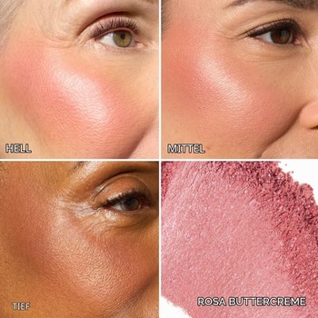 LAURA GELLER New York Baked Blush-n-Brighten Marbled Blush Powder, lehký krémový pudr na tvářenku
