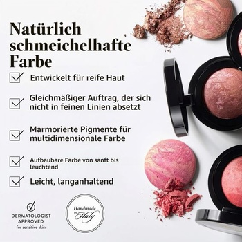 LAURA GELLER New York Baked Blush-n-Brighten Marbled Blush Powder, lehký krémový pudr na tvářenku