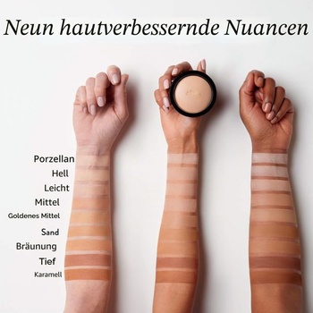 LAURA GELLER NEW YORK Baked Double Take Powder Makeup, svetlý, dlhotrvajúci púdrový make-up, plné