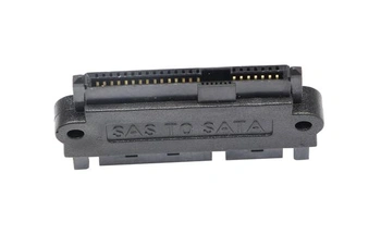 Adaptér CERRXIAN SAS 22pinový na 7pinový + 15pinový SATA pevný disk RAID s 15pinovým napájacím