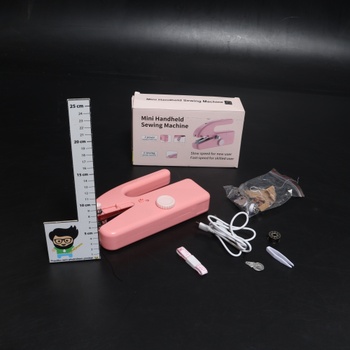 Mini ručný šijací stroj Ykall FRJ-01-Rosa