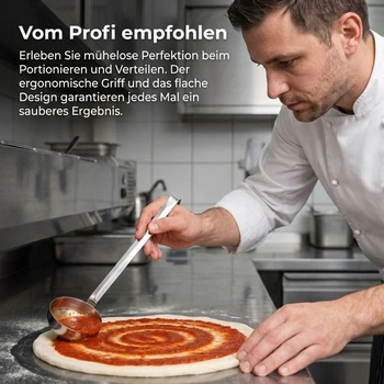 Oceľové lyžice na pizzu TopBathy