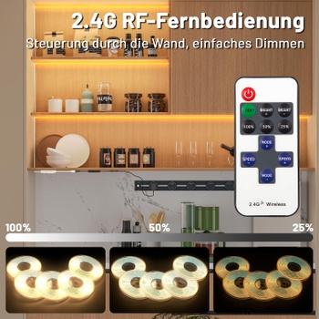 Lichaser COB LED pre akustické panely 3m