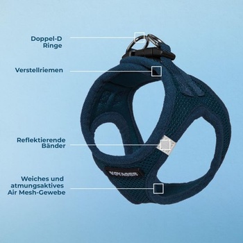 Postroj Voyager Step-In Air pre psov od Best Pet Supplies - sieťovaný postroj Step-In Vest do každého
