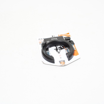 Čierny cyklistický zámok Axa solid, s 2 kľúčmi