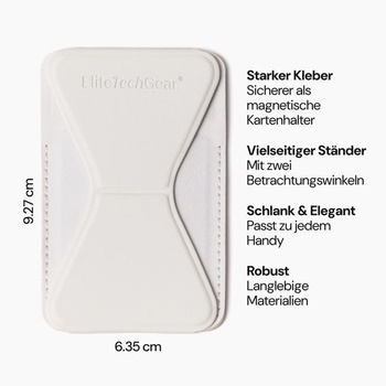 Držiak na karty pre telefón Elite Tech Gear Secure s nastaviteľným stojanom