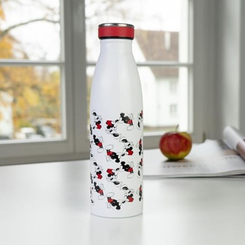 Termofľaša Mickey Kiss Sketch, červená, 500ml, viacfarebná