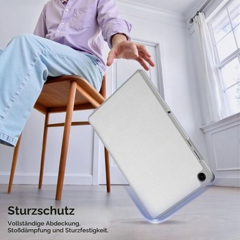 Púzdro EasyAcc pre Samsung Galaxy Tab A11+ Plus/ A9+ 11 palcov Ultratenké svetlo šedé Galaxy Tab