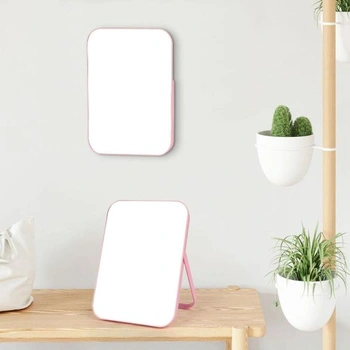 Zrcátko OSDUE 17,5 × 24 cm Super HD, skládací stolní zrcátko, přenosné kosmetické zrcátko, skládací