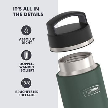 Termoska THERMOS ICON Termoska 0,71 l, udrží nápoje teplé 18 hodín, lesná podložka Forest 710 ml
