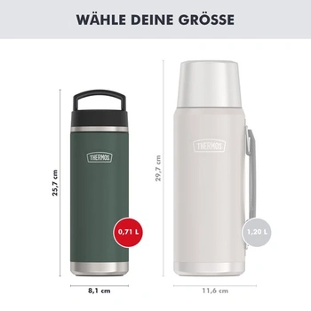 Termoska THERMOS ICON Termoska 0,71 l, udrží nápoje teplé 18 hodin, lesní podložka Forest 710 ml