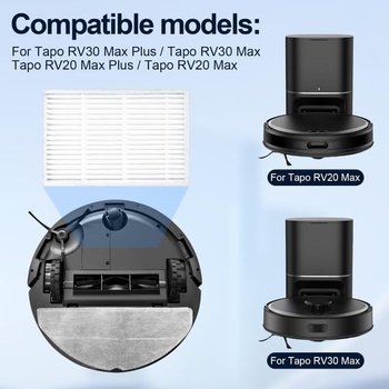 6 náhradních HEPA filtrů pro příslušenství k robotickým vysavačům Tapo RV30 Max Plus/Tapo RV30