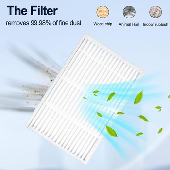 6 náhradních HEPA filtrů pro příslušenství k robotickým vysavačům Tapo RV30 Max Plus/Tapo RV30