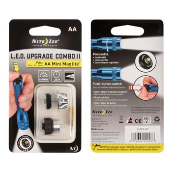 Nite LUC2-07 Ize Unisex žiarovka pre dospelých LED upgrade, bielo-biela