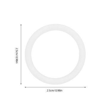 Tesniace krúžky pre výrobník zmrzliny, 10 kusov, silikónové, 29 mm