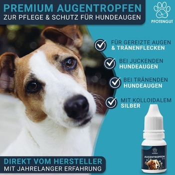 Oční kapky pro psy a kočky PFOTENGUT 10 ml