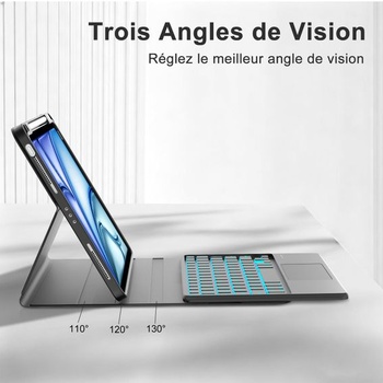 Puzdro s klávesnicou pre iPad Air 11 palcov M4/M3/M2 2026/2025/2024